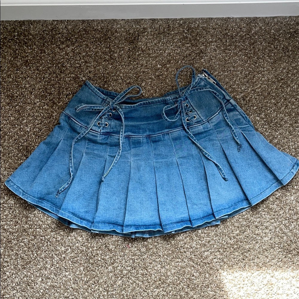 Sugar Thrillz/Dolls Kill denim mini